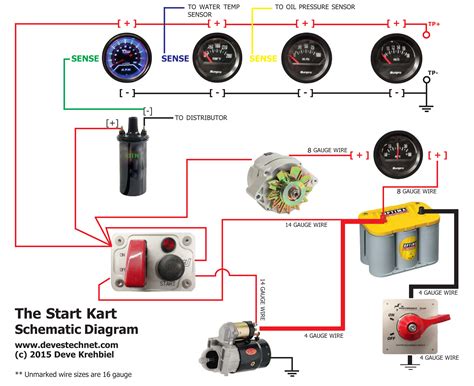 wiring diagram fuel gauge 